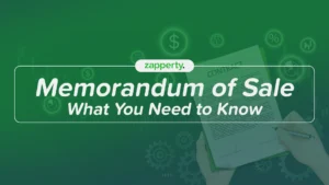 Memorandum of Sale – What You Need to Know