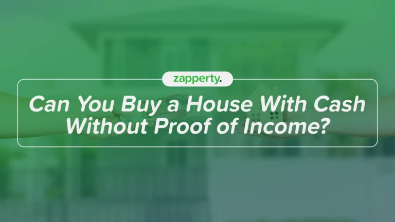 Can You Buy a House With Cash Without Proof of Income